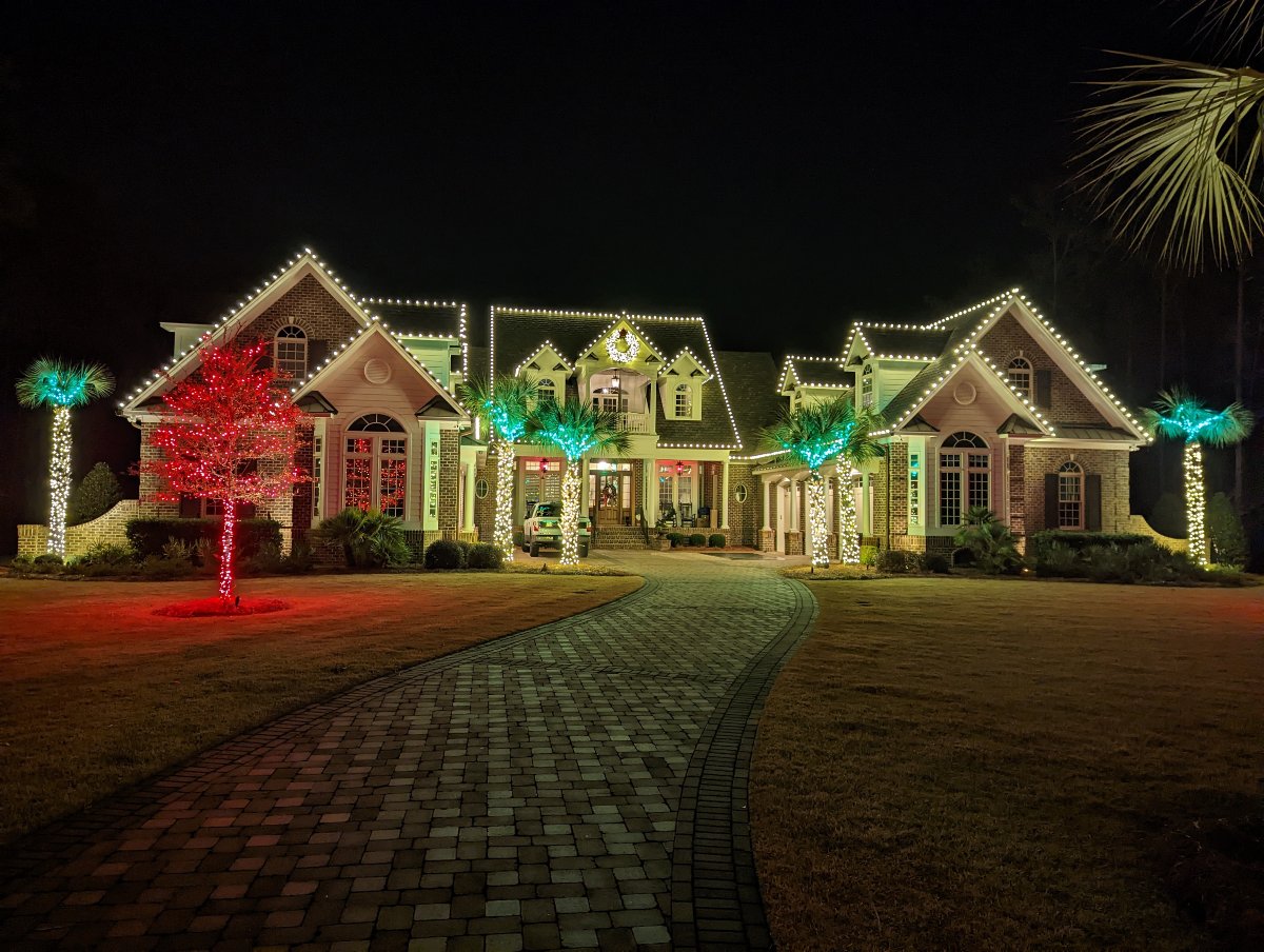 Christmas Light Installation